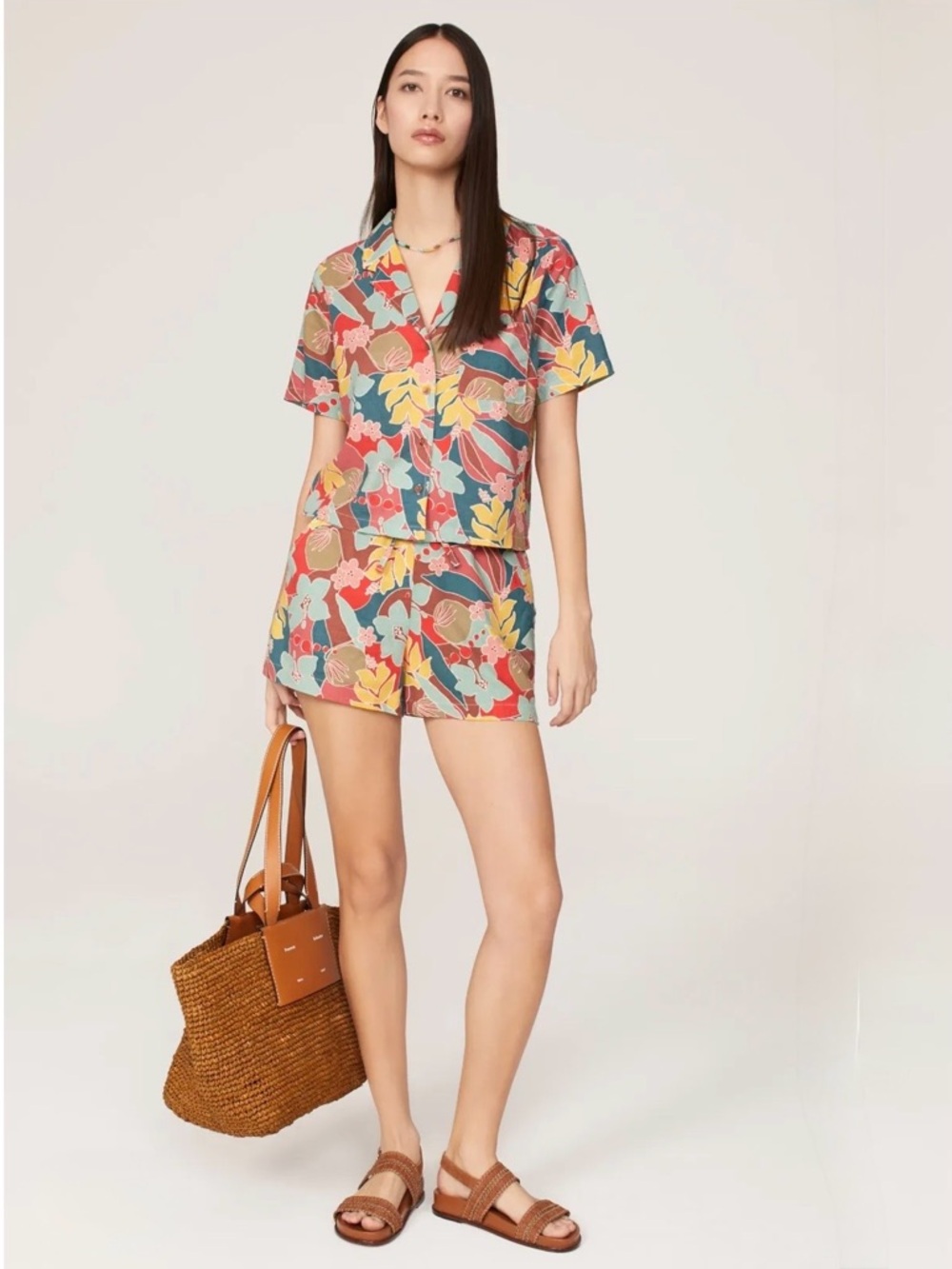 Marine Layer Tropical Beach Shorts